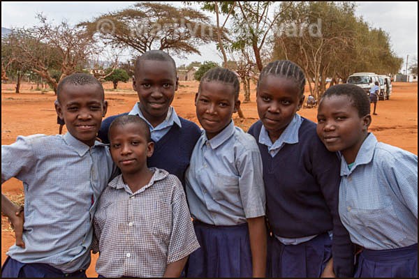 Saying goodbye #1 - Kalela Primary School, Kenya