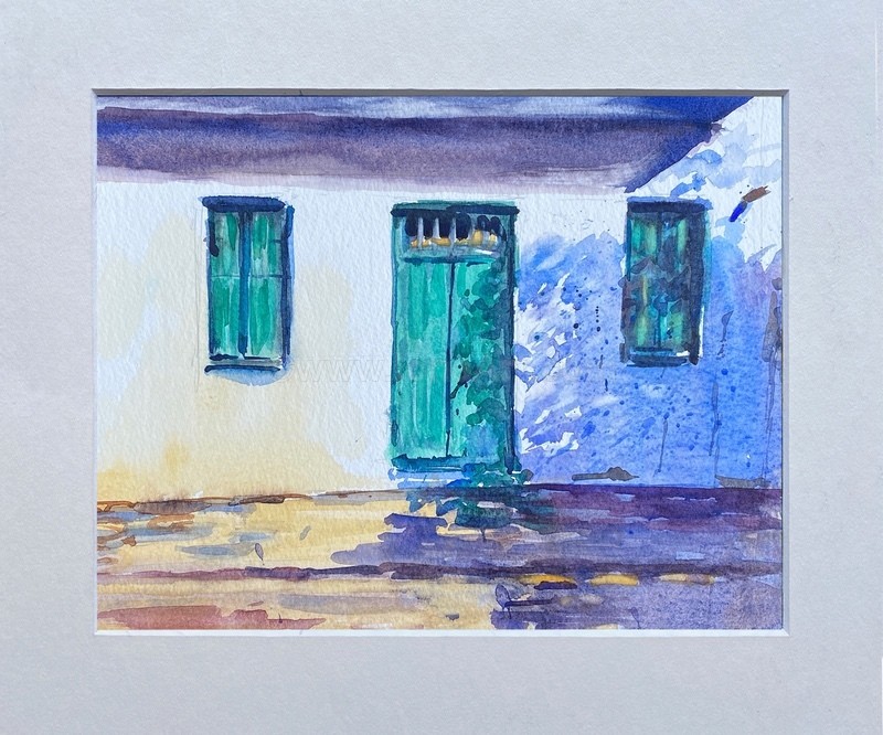 The Green Door,Skyros - Isle of Skyros , Greece