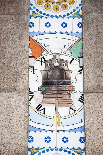 Porto railway station tiling - Portugal and a hint of Spain