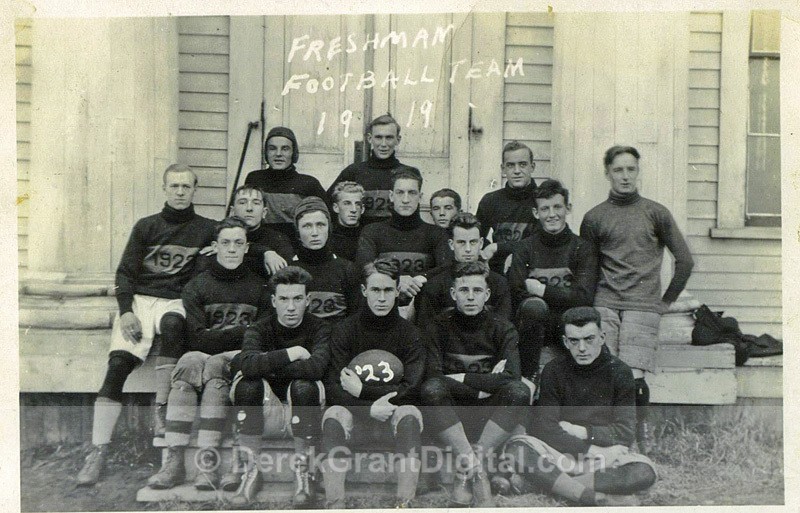 Mount Allison Mounties University Freshman Football Team 1919 - Historic New Brunswick