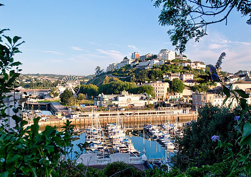 TQ210 - Torquay View - Greetings Cards Torquay (Separate galleries for Cockington plus Meadfoot and Ansteys)
