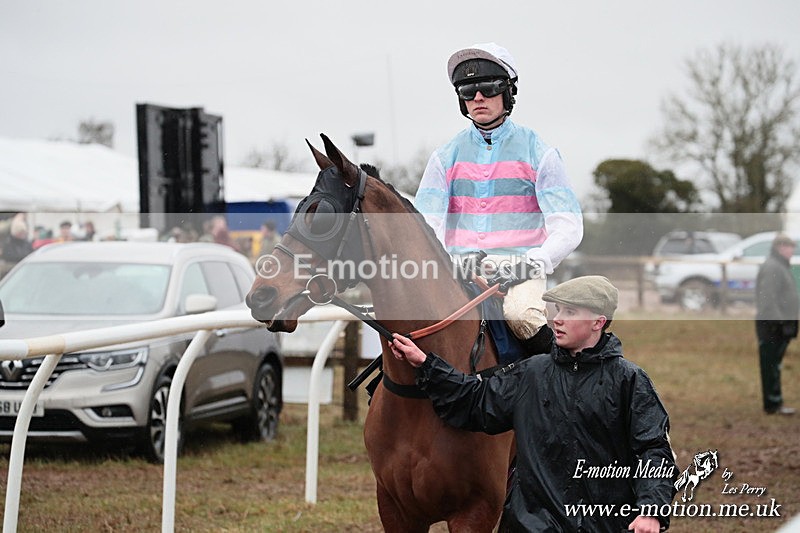 PtP 260125 822 - Cocklebarrow Point-to-Point racing with the Heythrop Hunt 26/01/25