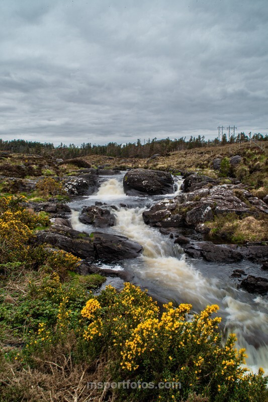 A Connemara stream - Mayo and Galway