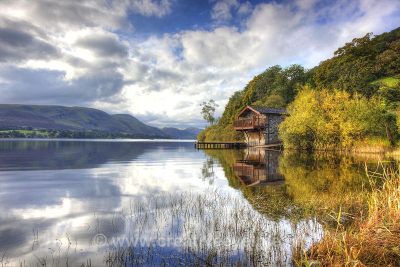 No.0030. The Duke of Portland Boat House, Ullswater, Cumbria. - Landscape