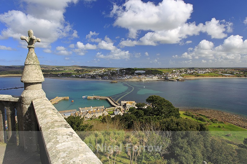 Marazion from St. Michael's Mount, Cornwall - Cornwall, England