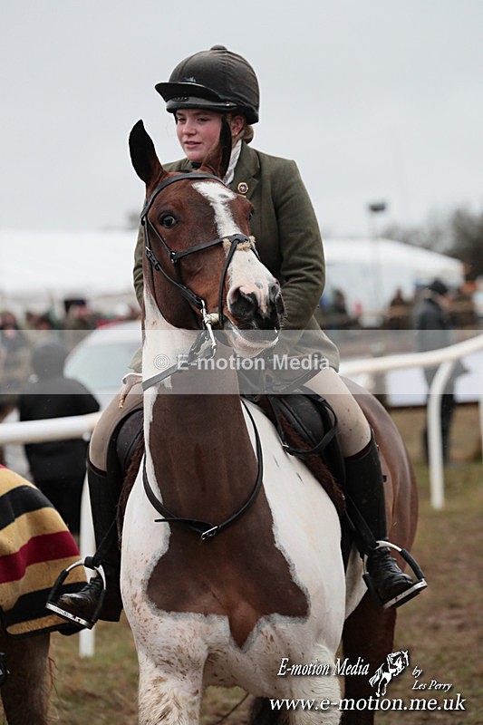 PtP 260125 812 - Cocklebarrow Point-to-Point racing with the Heythrop Hunt 26/01/25