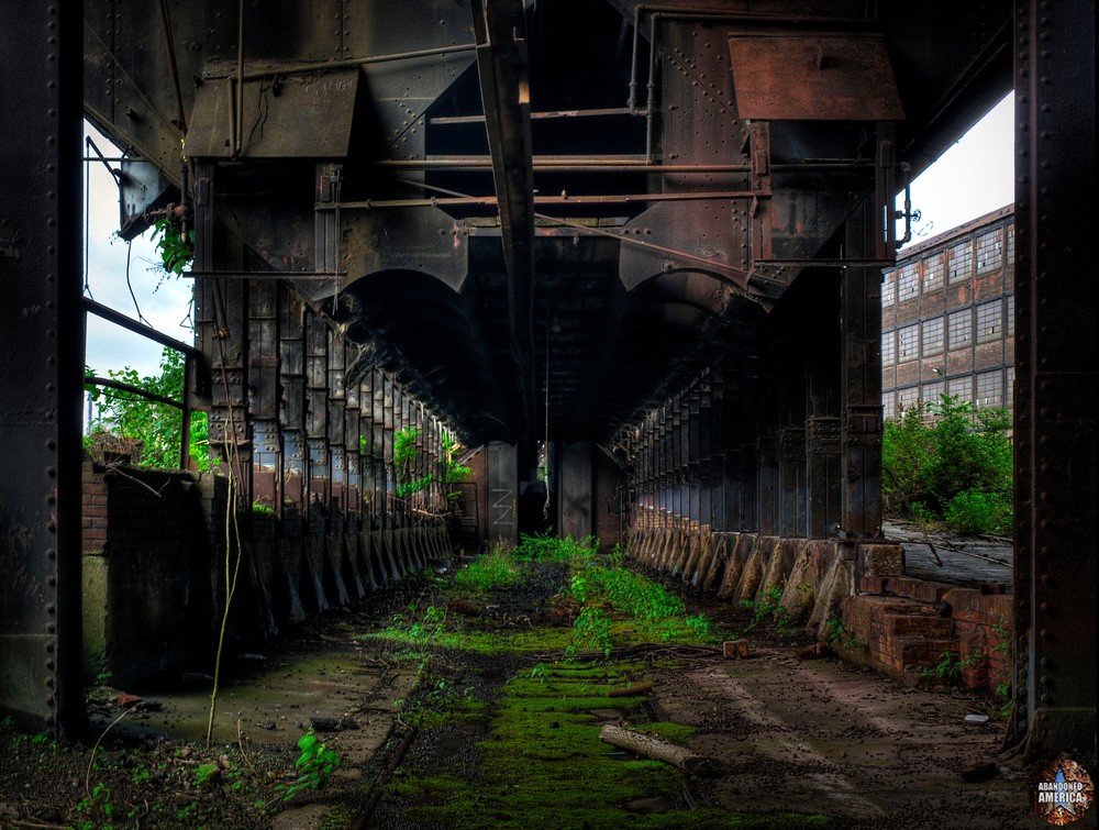 Bethlehem Steel (Bethlehem, PA) | Ore and Coke Bins - Bethlehem Steel