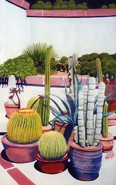 Cactus Garden - Original Art