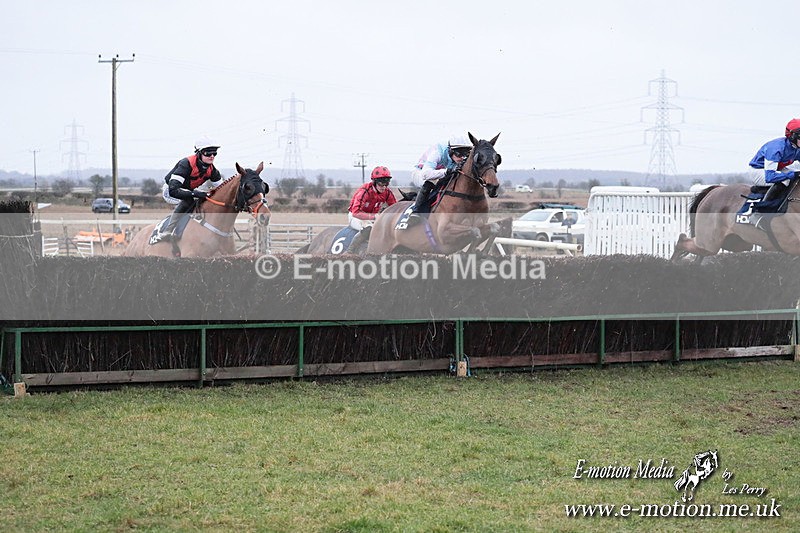 PtP 260125 856 - Cocklebarrow Point-to-Point racing with the Heythrop Hunt 26/01/25