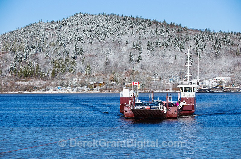 Gondola Point Ferry in Winter