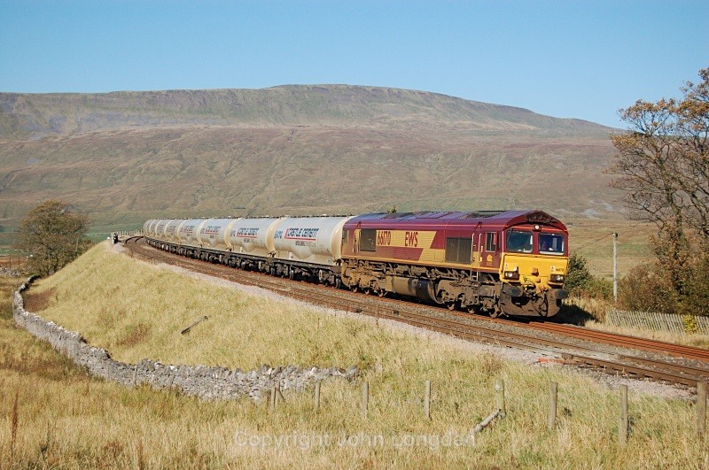 11.10.10 - 66170 6M00 Mossend - Clitheroe, Ribblehead - Ribblehead