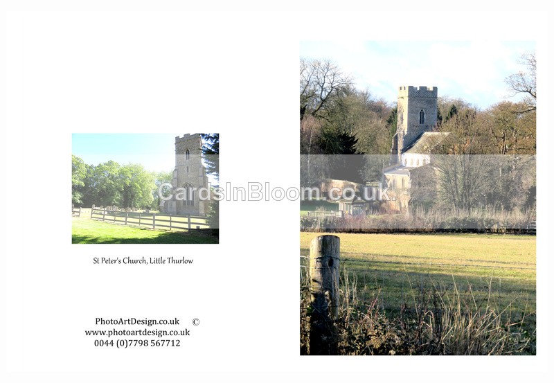 004 St Peter's, Little Thurlow - THURLOW CARDS