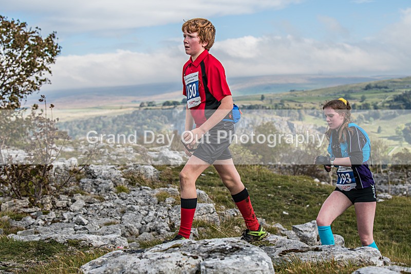 Year 8-9-160 - The English Schools Fell Running Championship Giggleswick Year 8-9 Sunday 6th October 2024