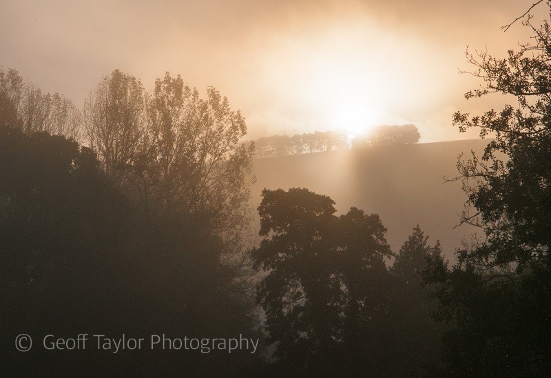 Sunrise over Clunbury Hill - Clun Valley