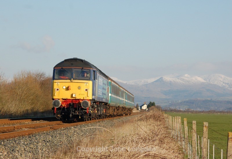1.2.12 - 47810 5T21 Barrow - Sellafield ecs, nr Underhill - Cumbrian Coast (north to south)