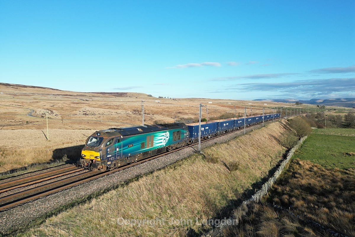 JL - 25.3.25 68003 6C16 Drigg BNF - Shap Quarry, Shap Wells - Latest shots