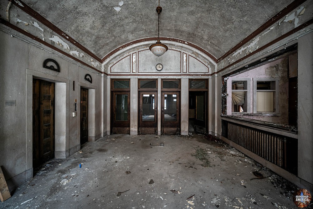 Abandoned Union Station Lobby Brownsville, PA
