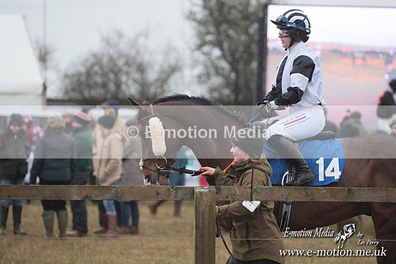 PtP 260125 410 - Cocklebarrow Point-to-Point racing with the Heythrop Hunt 26/01/25