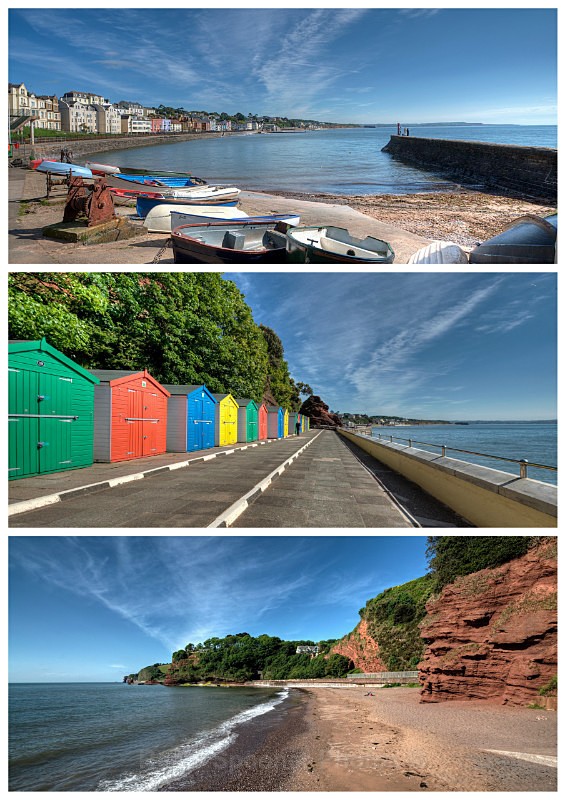 DW03 Coryton Cove and Boat Cove at Dawlish - Greetings Cards Dawlish