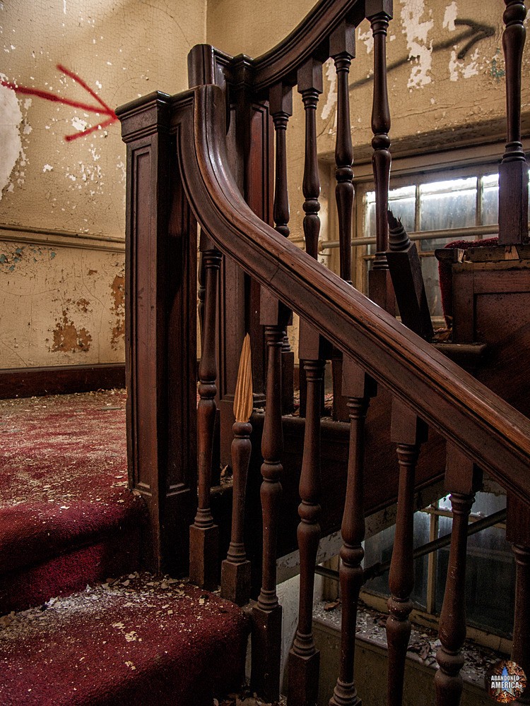 The Rosewood Center (Owings Mills, MD) | Auditorium Stairwell - The Rosewood Center