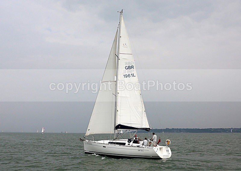140906 CARTE BLANCHE GBR1961L WT7A2924 - Sailboats - monohull