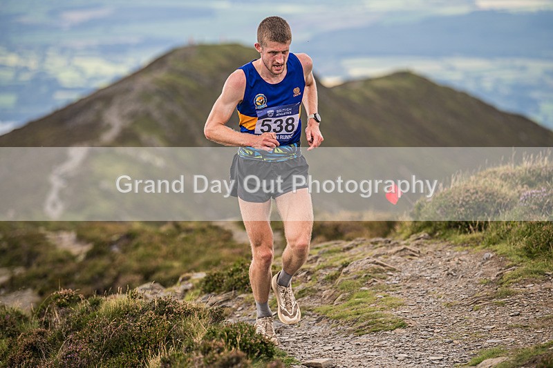 Uphill Only-133 - British Athletics Off Road Running Championships Senior Uphill Only Trial - Skiddaw Friday 15th Augu