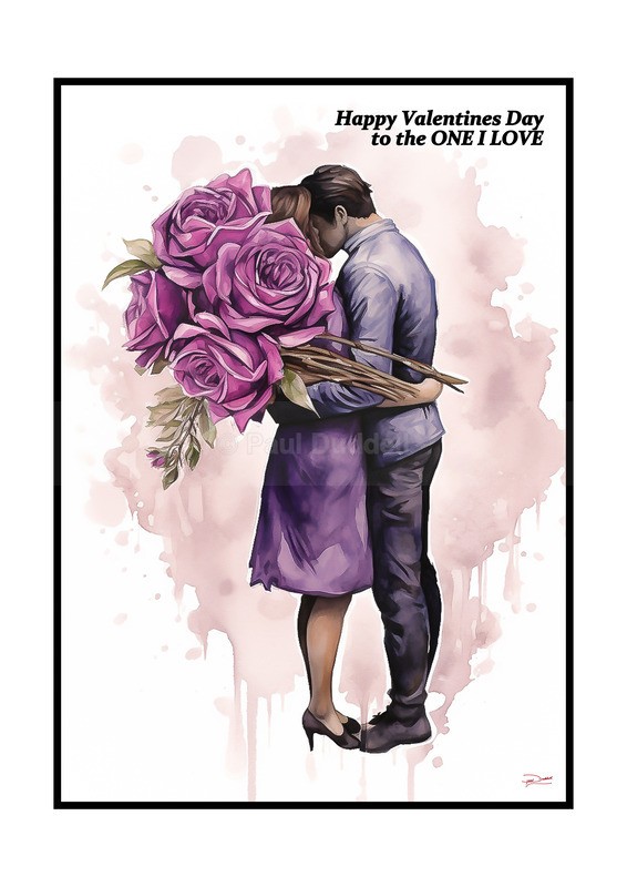 Timeless Romance, St Valentine's Day Paintings by Paul Duddell, Whispers & Strokes - Artist, Painter, and Photographer