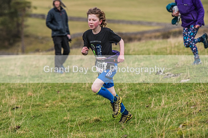 Cunswick U13-207 - Kendal Winter League Cunswick Scar Junior Under 13 Fell Race Sunday 26th January 2025