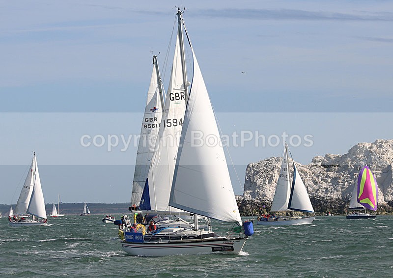 130601 CHANNEL GHOST GBR1594 WT7A8139 - ROUND THE ISLAND RACE - 1st June 2013