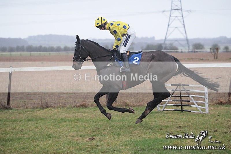 PtP 260125 689 - Cocklebarrow Point-to-Point racing with the Heythrop Hunt 26/01/25