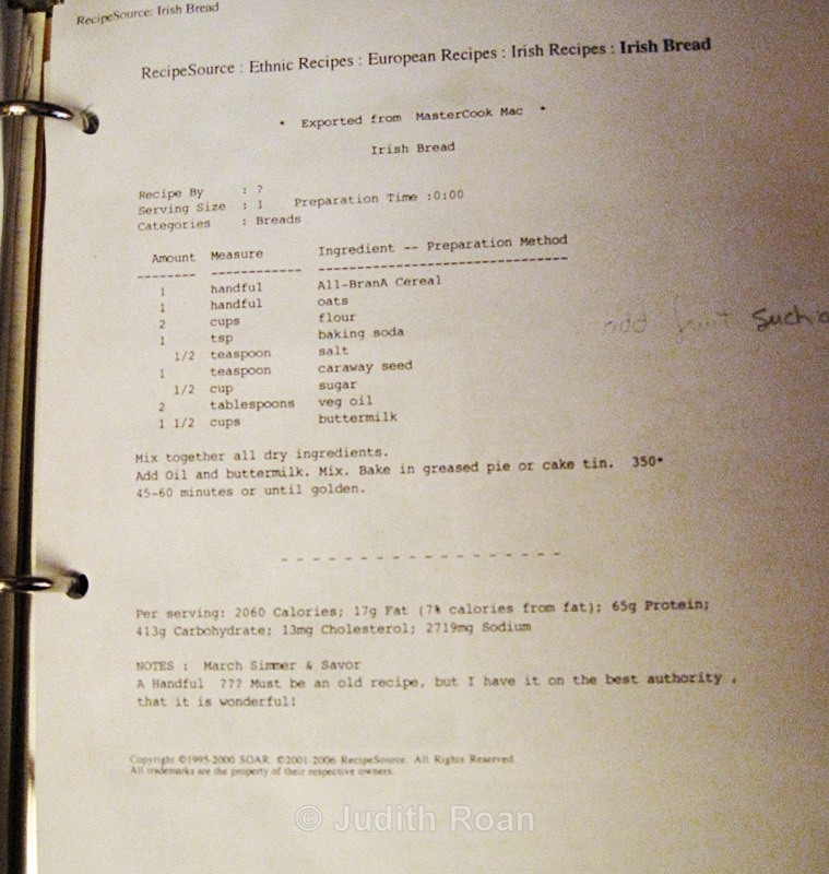Irish Bread Recipe - Irish Soda Bread