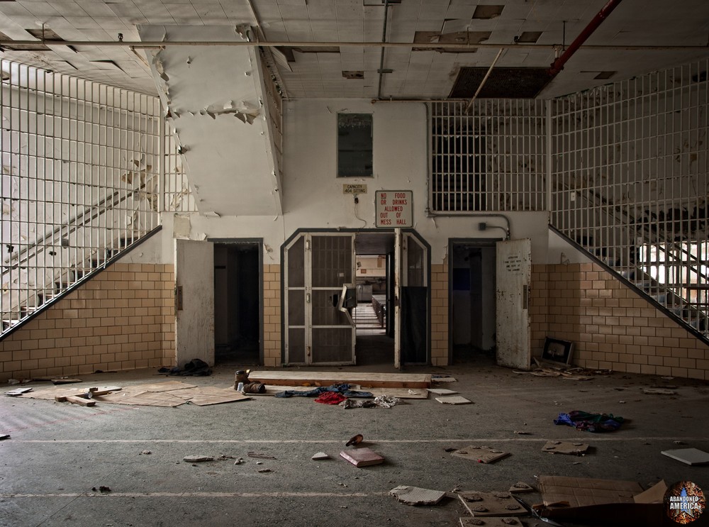 Essex County Jail Annex (Caldwell, NJ) | Cafeteria Entrance - Essex County Jail Annex