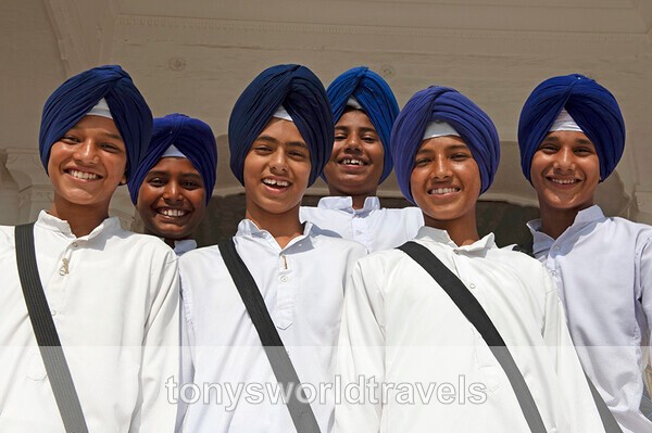 Smiling Sikhs,  Amritsar, India - India