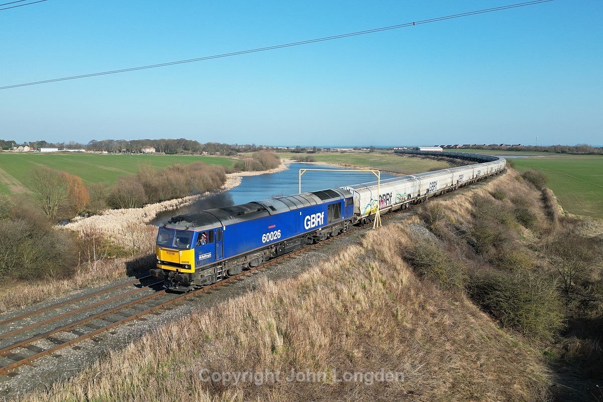 JL - 6.3.26 60026 6N87 Lynemouth - Tyne CT, Woodhorn - Latest shots