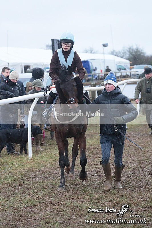 PtP 260125 677 - Cocklebarrow Point-to-Point racing with the Heythrop Hunt 26/01/25