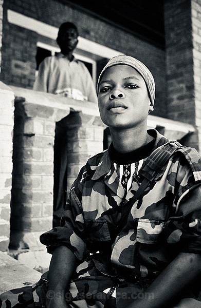 Child Soldier Mongbwalu DRC