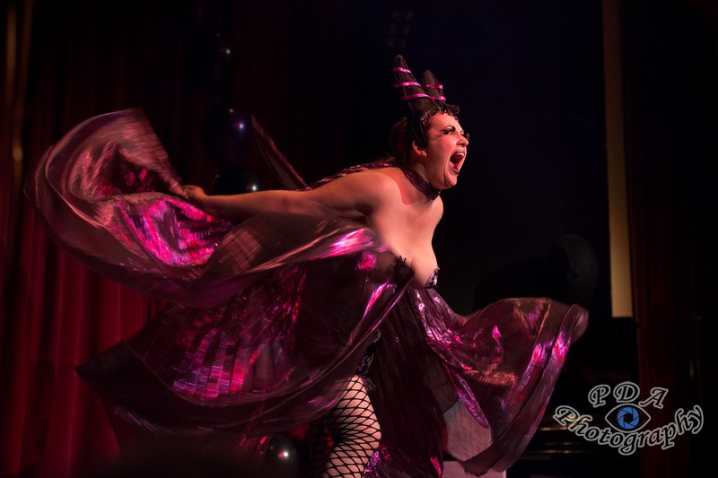 7 Ava Bonham-Garter on stage at The Picturedrome