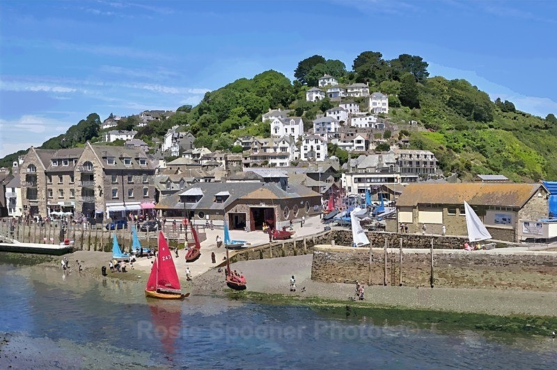 Sailing boats at Looe - Looe