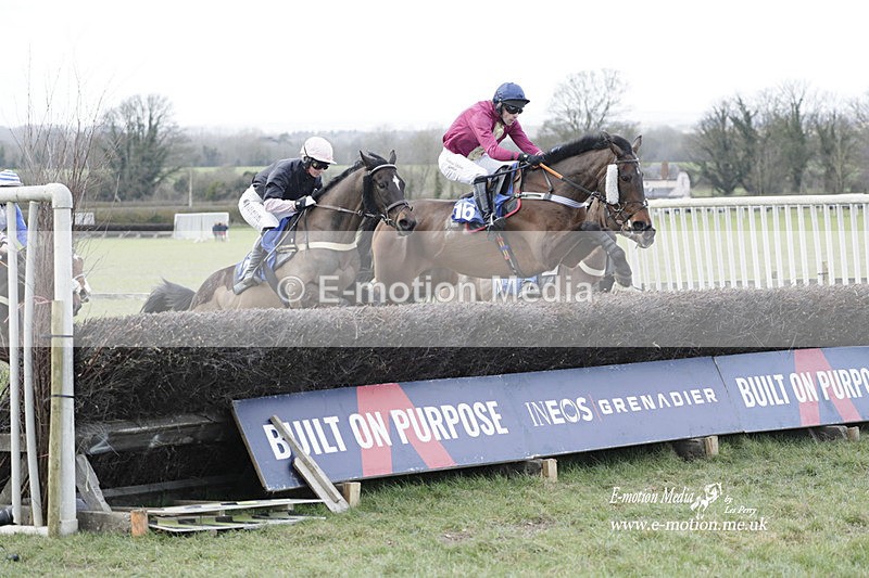 PtP 250223 0148 - Kimblewick Hunt Point-to-Point Kingston Blount 25/02/23