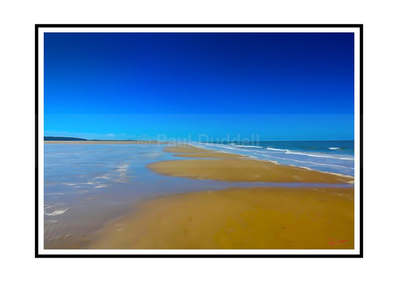 Seaside Serenity, Gorleston-On-Sea Paintings by Paul Duddell, Whispers & Strokes - Artist, Painter, and Photographer