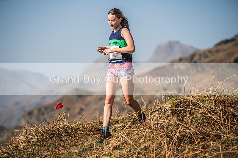 Elterwater-378 - Kendal Winter League Elterwater Under 15/17 Fell Races Sunday 9th March 2025