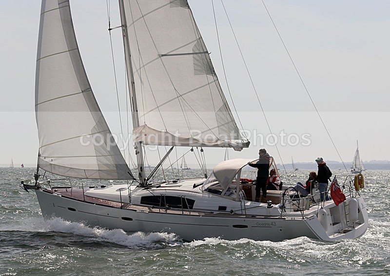 140505 KATHLEEN BENETEAU OCEANIS 43 WT7A0773 - Sailboats - monohull