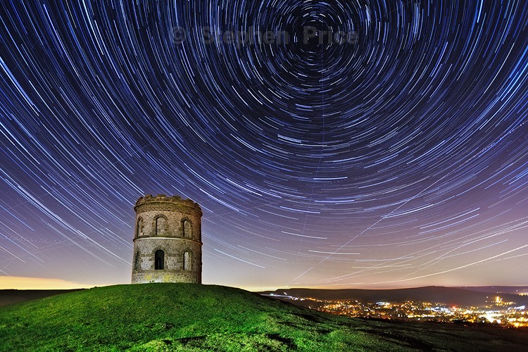 Peak District Star Trails | Stars in Night Sky | Buxton Derbyshire