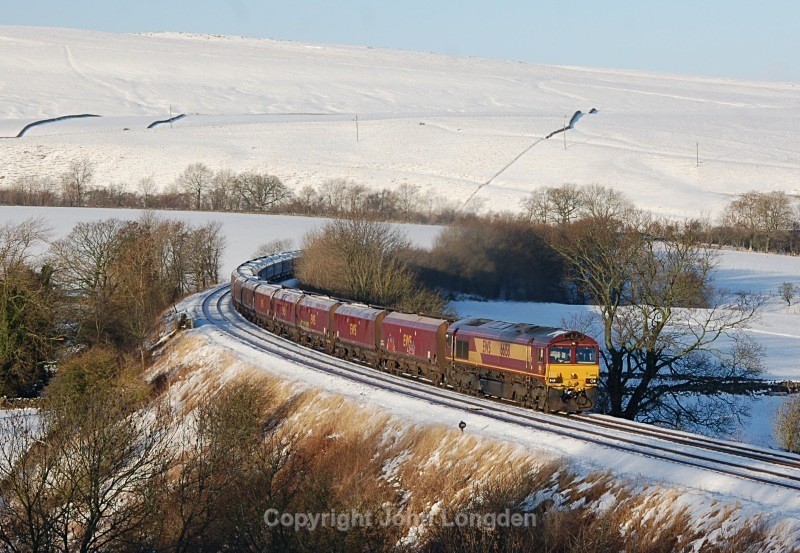 26.1.13 - 66158 6E99 New Cumnock - Cottam, Smardale - Smardale
