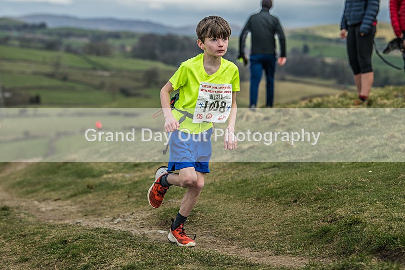 Helm Hill U9-32 - Kendal Winter League Helm Hill Under 9 Fell Race Sunday 16th March 2025