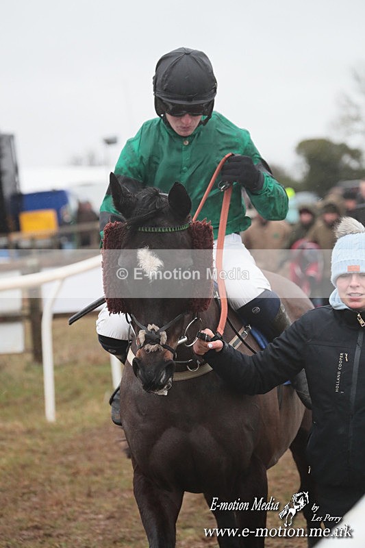 PtP 260125 429 - Cocklebarrow Point-to-Point racing with the Heythrop Hunt 26/01/25