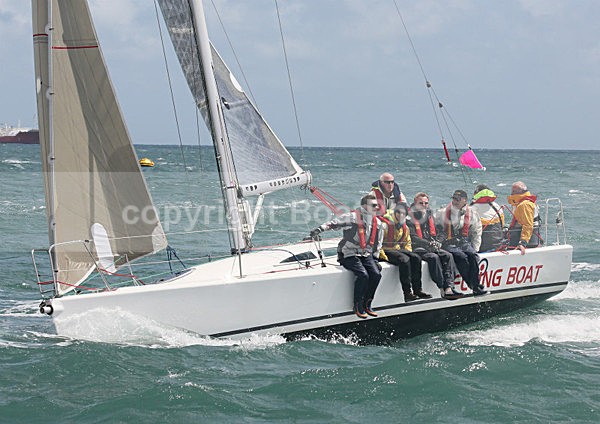 120630 FLYING BOAT GBR9908T WT7A2521 - ROUND THE ISLAND RACE - 30th June 2012