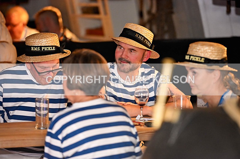 HMS PICKLE-175 - PICKLE NIGHT HMS WARRIOR 1860