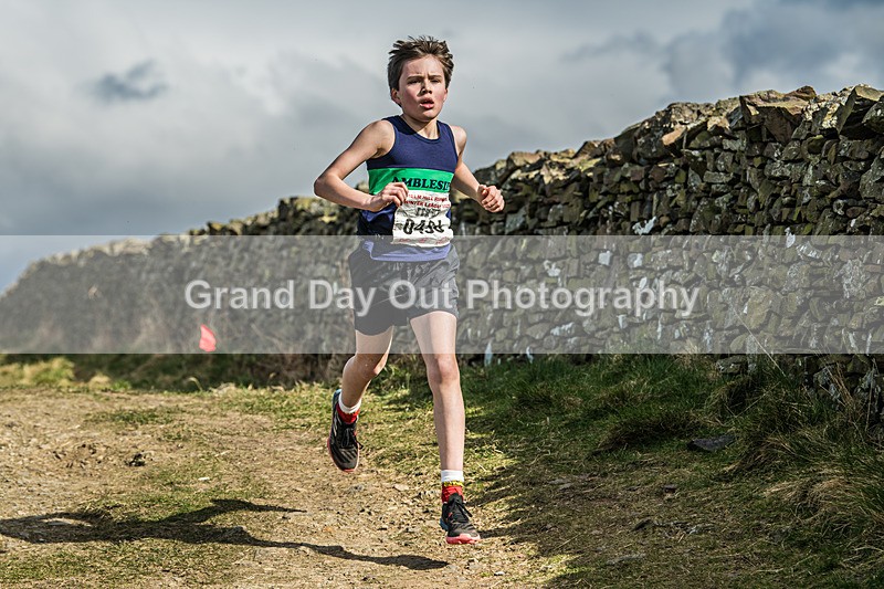 Helm Hill -33 - Kendal Winter League Helm Hill Fell Races (Under 13/15/17 & Seniors) Sunday 16th March 2025