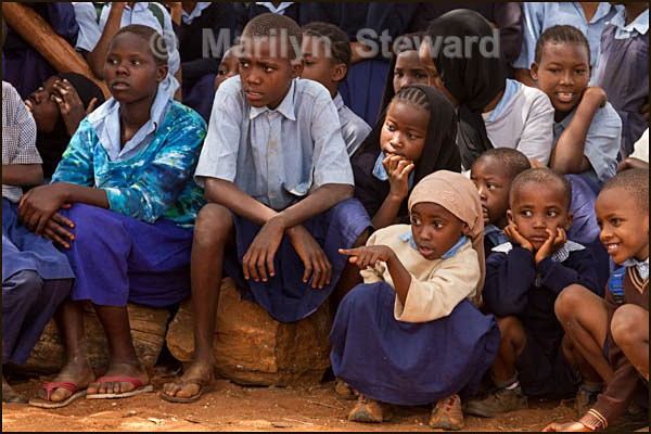 Gathering under the tree #3 - Kalela Primary School, Kenya